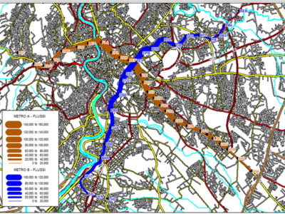 Stima dei flussi di passeggeri in transito su una rete della metropolitana